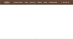 Desktop Screenshot of aiko-logi-tours.com